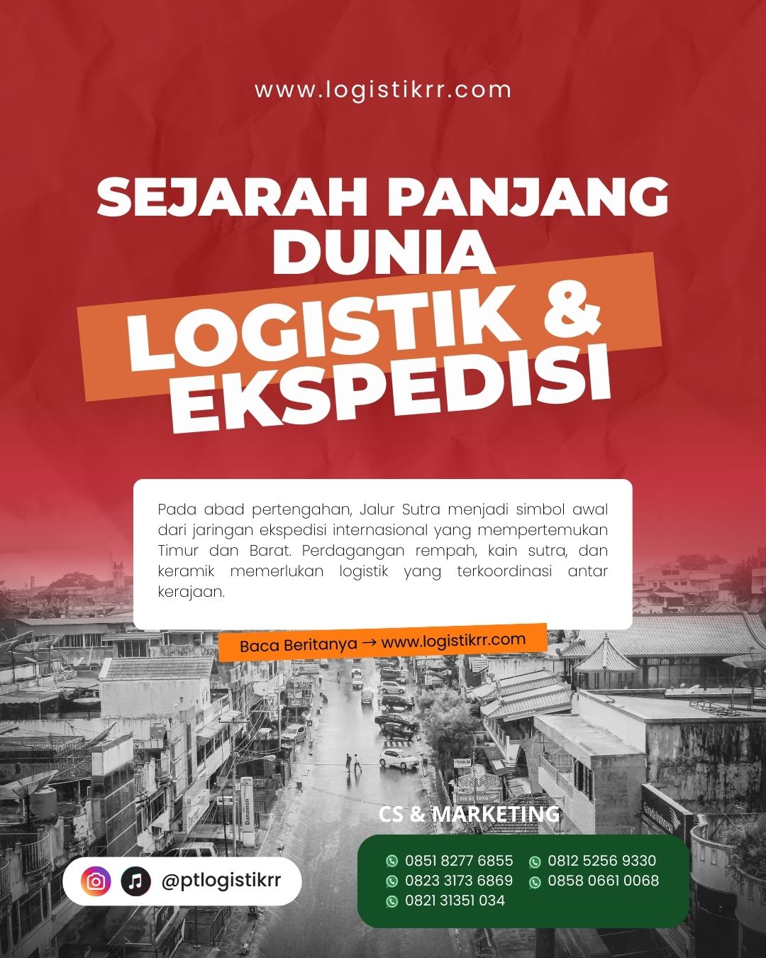 Sejarah Logistik dan Ekspedisi