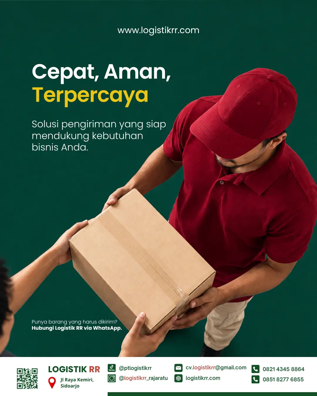 Ilustrasi keamanan pengiriman barang oleh jasa ekspedisi terpercaya