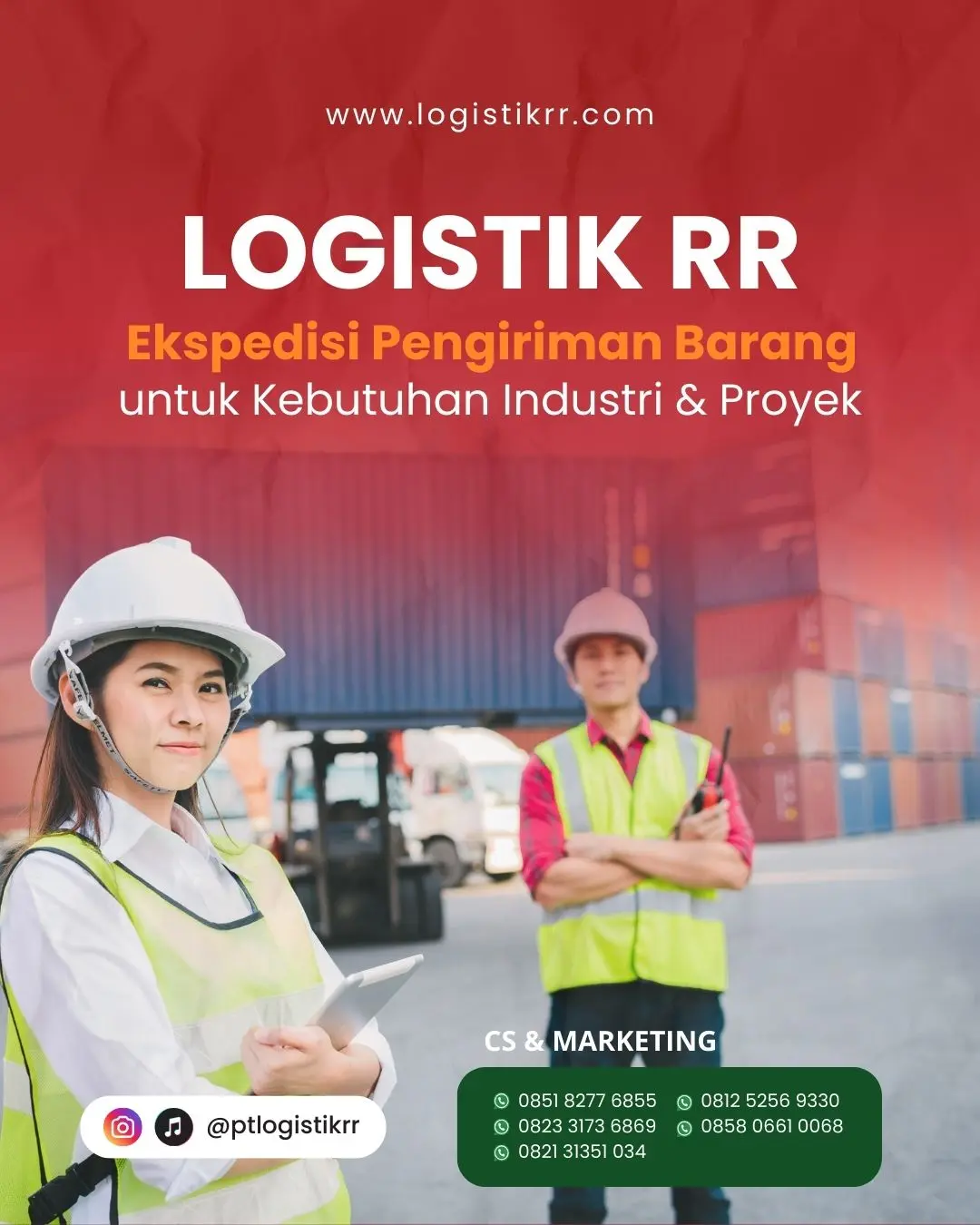 Ekspedisi proyek dan industri