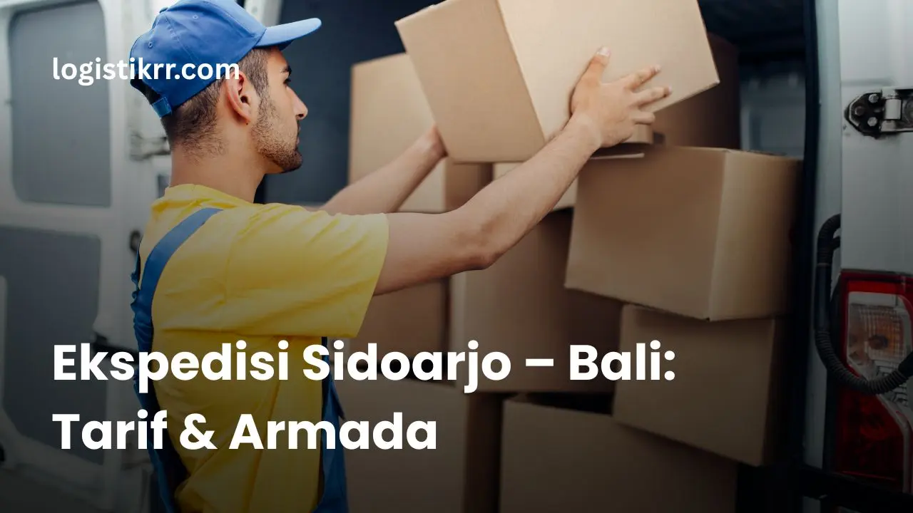 Truk ekspedisi Logistik RR rute Sidoarjo - Bali