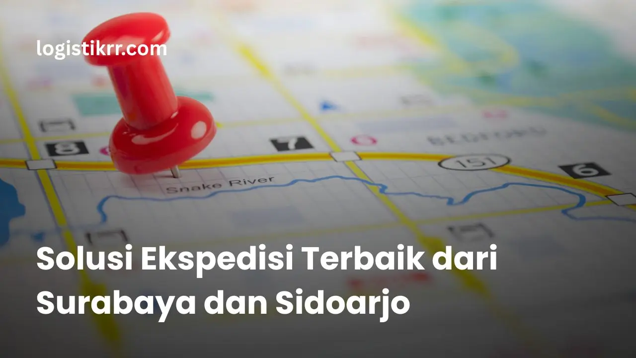 Truk ekspedisi Logistik RR di Surabaya dan Sidoarjo