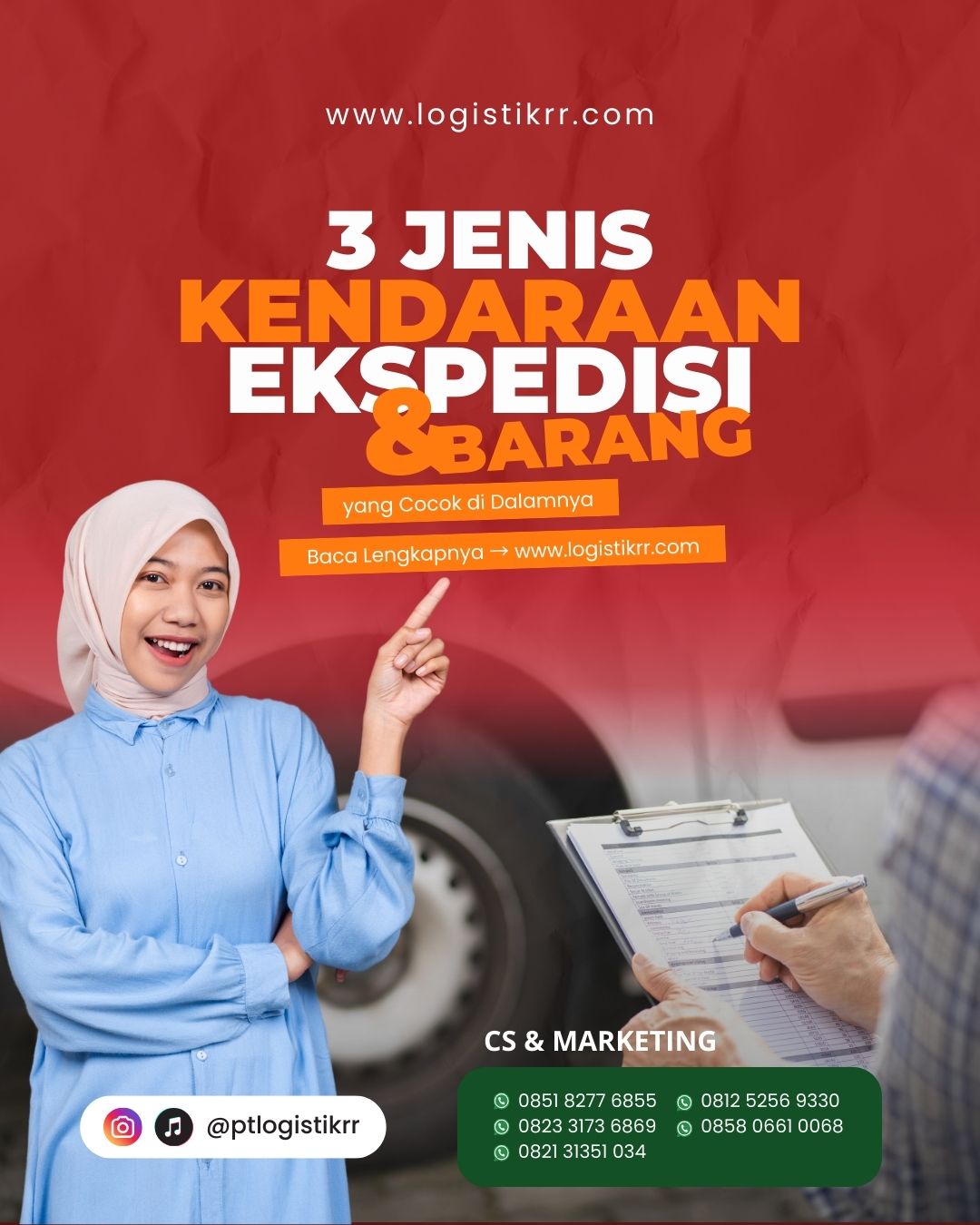 Jenis kendaraan ekspedisi