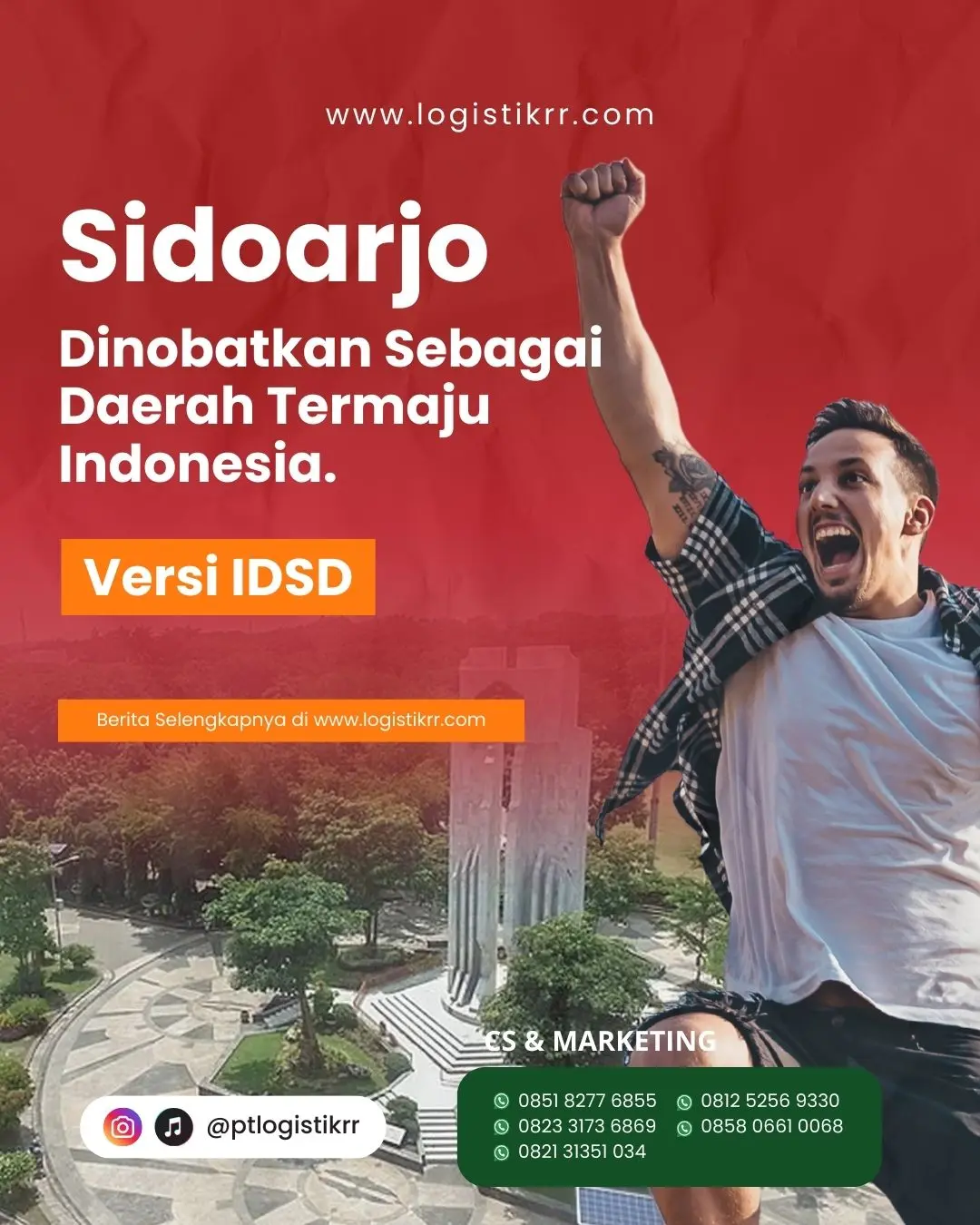 Kabupaten Sidoarjo Daerah Termaju 2024